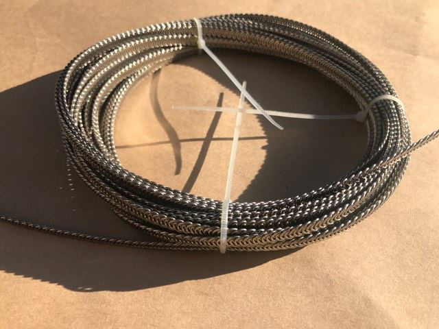 10 metres x 10mm and 7mm Continuous Spiral Steel Boning